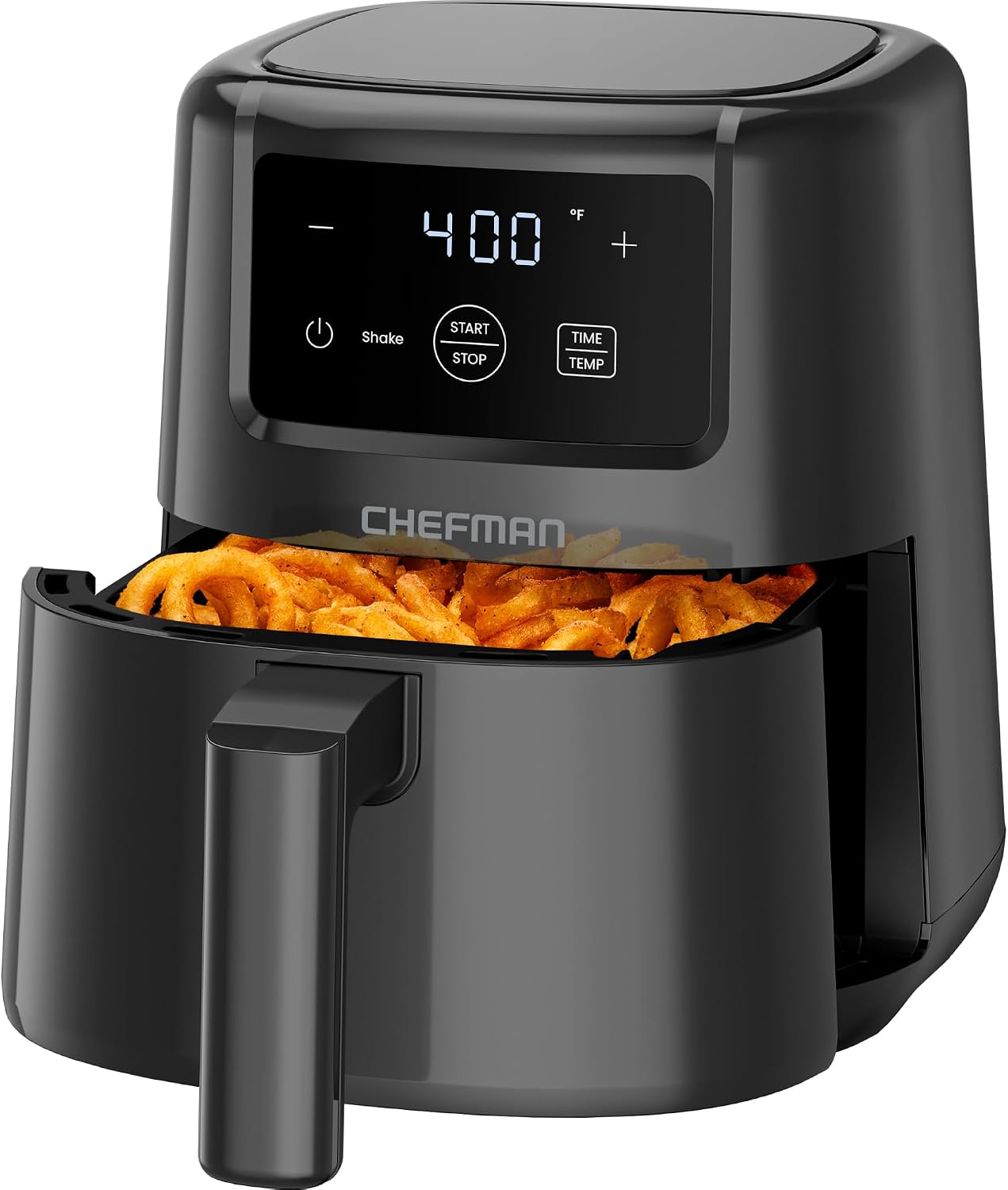 bella Fits-anywhere Slim 4qt Air Fryer, Non-Toxic Coating, Oatmilk